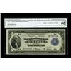 Image 1 : Fr. 711 $1 1918 Federal Reserve Bank Note CGA Gem Uncir 