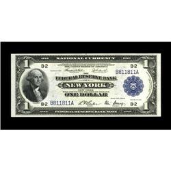 Fr. 711 $1 1918 Federal Reserve Bank Note Gem New. Stro 