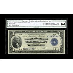 Fr. 715 $1 1918 Federal Reserve Bank Note CGA Choice Un 