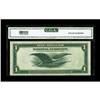 Image 2 : Fr. 715 $1 1918 Federal Reserve Bank Note CGA About Unc 