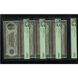 Fr. 716 $1 1918 Federal Reserve Bank Note Cut Sheet of 