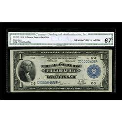 Fr. 717 $1 1918 Federal Reserve Bank Note CGA Gem Uncir 
