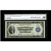 Image 1 : Fr. 718 $1 1918 Federal Reserve Bank Note CGA Gem Uncir 