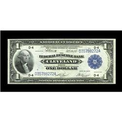 Fr. 720 $1 1918 Federal Reserve Bank Note Choice About 