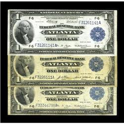 Fr. 723 (1), Fr. 726 (2) $1 1918 Federal Reserve Bank N 