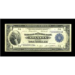 Fr. 724 $1 1918 Federal Reserve Bank Note Fine-Very Fin 