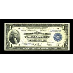 Fr. 735 $1 1918 Federal Reserve Bank Note Fine-Very Fin 