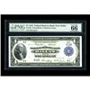 Image 1 : Fr. 740 $1 1918 Federal Reserve Bank Note PMG Gem Uncir 