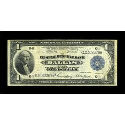 Fr. 741 $1 1918 Federal Reserve Bank Note Fine-Very Fin 