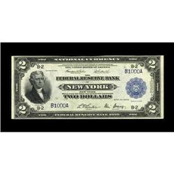 Fr. 750 $2 1918 Federal Reserve Bank Note Choice About 
