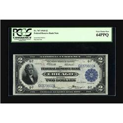 Fr. 767 $2 1918 Federal Reserve Bank Note PCGS Very Cho 