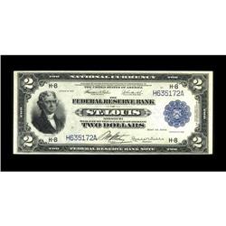 Fr. 768 $2 1918 Federal Reserve Bank Note Very Fine. Th 
