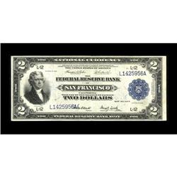 Fr. 778 $2 1918 Federal Reserve Bank Note Extremely Fin 