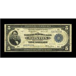 Fr. 781 $5 1918 Federal Reserve Bank Note Very Good. Th 