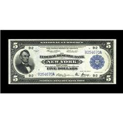 Fr. 782 $5 1918 Federal Reserve Bank Note Extremely Fin 