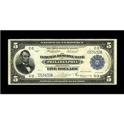 Fr. 783 $5 1918 Federal Reserve Bank Note Fine-Very Fin 