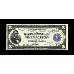 Fr. 797 $5 1918 Federal Reserve Bank Note Very Fine. Th 