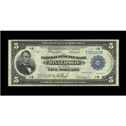 Fr. 799 $5 1918 Federal Reserve Bank Note Very Fine. Th 