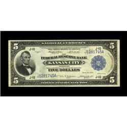 Fr. 803 $5 1918 Federal Reserve Bank Note Very Fine. In 