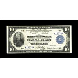 Fr. 815 $10 1918 Federal Reserve Bank Note Fine-Very Fi 