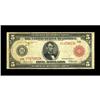Image 1 : Fr. 842b $5 1914 Red Seal Federal Reserve Note Fine+. S 