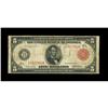 Image 1 : Fr. 843b $5 1914 Red Seal Federal Reserve Note Very Goo 