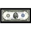 Image 1 : Fr. 855c $5 1914 Federal Reserve Note Choice New. One o 