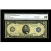 Image 1 : Fr. 865 $5 1914 Federal Reserve Note CGA Very Fine 20. 