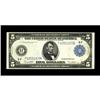Image 1 : Fr. 867a $5 1914 Federal Reserve Note New. Less than 15 