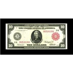 Fr. 893b $10 1914 Red Seal Federal Reserve Note About U 