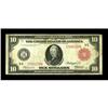 Image 1 : Fr. 896b $10 1914 Red Seal Federal Reserve Note Fine. L 