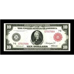 Fr. 898a $10 1914 Red Seal Federal Reserve Note Extreme 