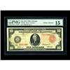Image 1 : Fr. 898a $10 1914 Red Seal Federal Reserve Note PMG Cho 