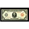 Image 1 : Fr. 899a $10 1914 Red Seal Federal Reserve Note Fine-Ve 
