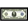 Image 1 : Fr. 908 $10 1914 Federal Reserve Note About New. Cerrta 