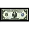 Image 1 : Fr. 930 $10 1914 Federal Reserve Note Choice About New. 
