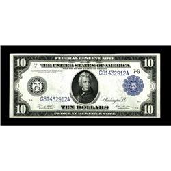 Fr. 931b $10 1914 Federal Reserve Note Very Choice New. 