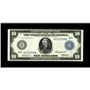 Image 1 : Fr. 932 $10 1914 Federal Reserve Note Choice About New. 