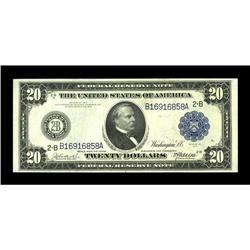 Fr. 968 $20 1914 Federal Reserve Note About New. A cent 