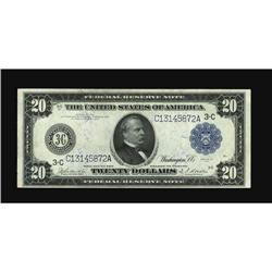 Fr. 974 $20 1914 Federal Reserve Note New. Current cens 