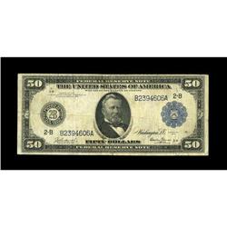 Fr. 1029 $50 1914 Federal Reserve Note Fine. We are for 