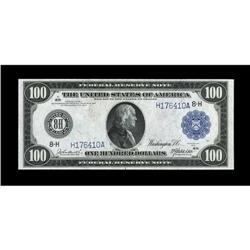 Fr. 1112 $100 1914 Federal Reserve Note Gem New. From o 