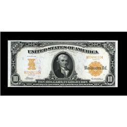 Fr. 1169 $10 1907 Gold Certificate Very Choice New. A l 