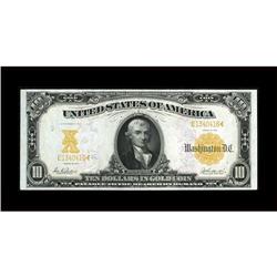 Fr. 1171 $10 1907 Gold Certificate Choice About New. A 