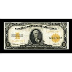 Fr. 1173 $10 1922 Gold Certificate Very Fine-Extremely 