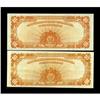 Image 2 : Fr. 1173 $10 1922 Gold Certificates Two Examples Very F 