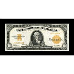 Fr. 1173a $10 1922 Gold Certificate Choice About New. A 
