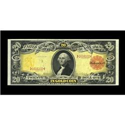 Fr. 1179 $20 1905 Gold Certificate Extremely Fine-About 