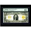 Image 1 : Fr. 1187 $20 1922 Gold Certificate PMG Choice Uncircula 