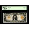 Image 1 : Fr. 1187 $20 1922 Gold Certificate PCGS Choice New 63. 